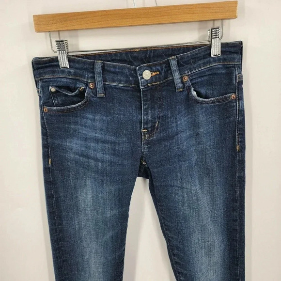 Ralph Lauren Denim & Supply Women's Skinny Step Hem‎ Classic Jeans Size 27 - Picture 4 of 12